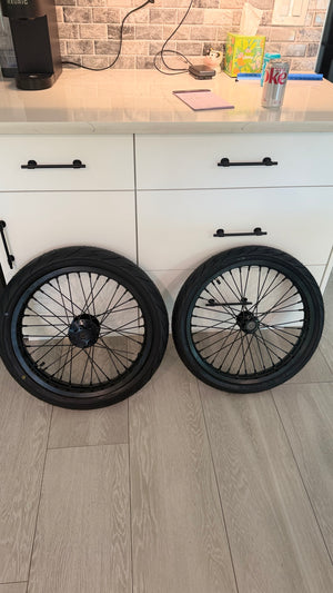 Light Bee/Eride Supermoto Wheel Set