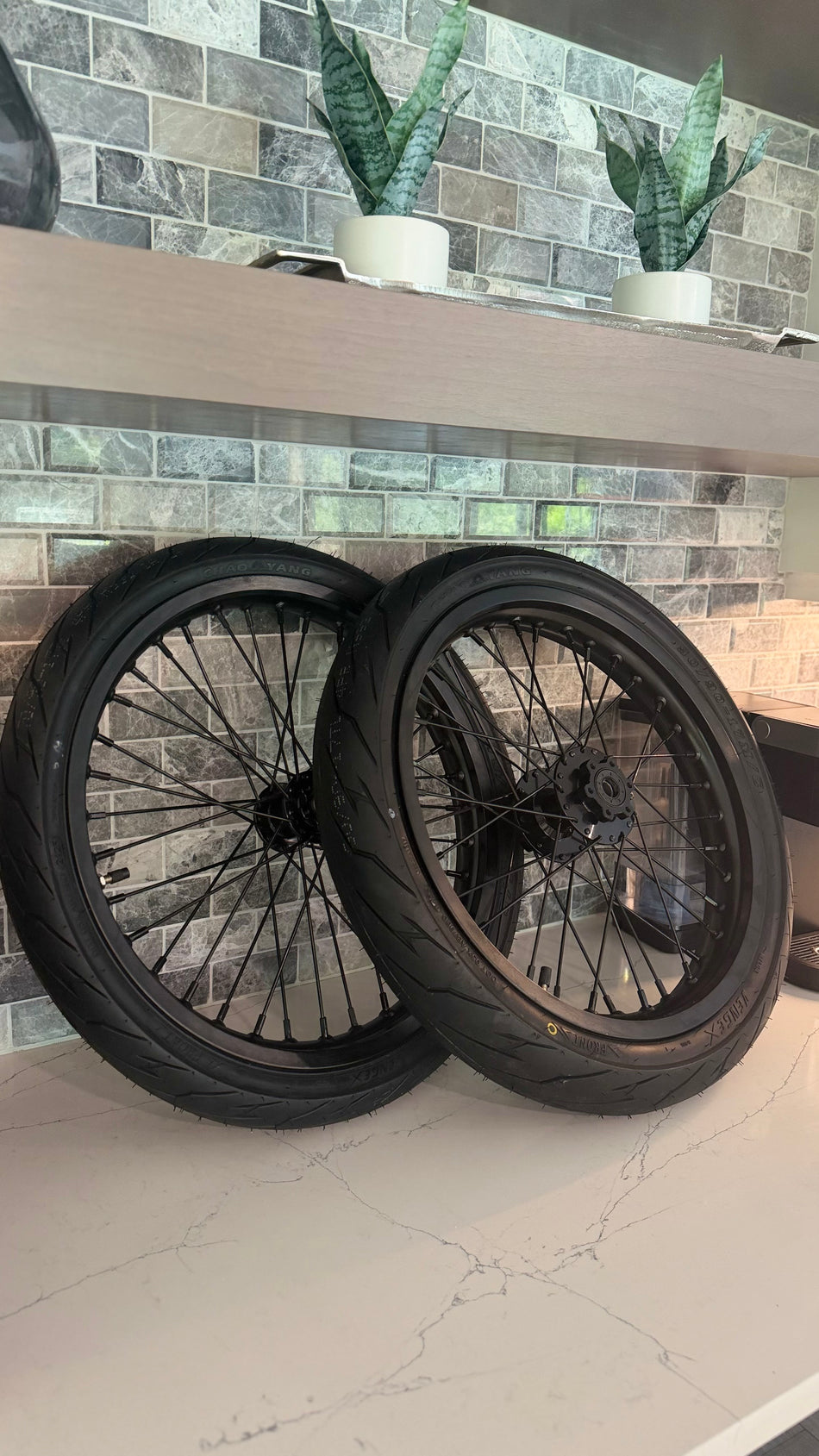 (IN STOCK) lbx/eride supermoto wheel set