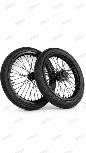 Light Bee/Eride Supermoto Wheel Set