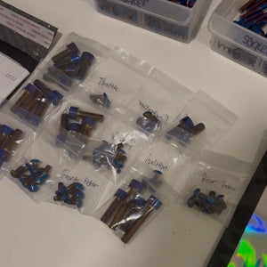 Super73 ZX / Z Miami / Z Adventure Titanium Bolt Kit