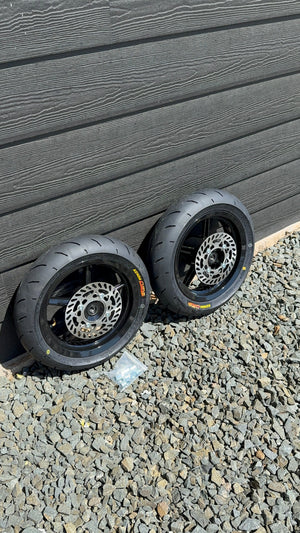 12 in Supermoto Wheelset kit for Tuttio/Yozma/Heybike