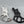 MotoParts chrome and black LBX Pro brake brackets